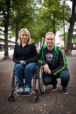 Bild på Pia Hammargren och Stefan Johansson